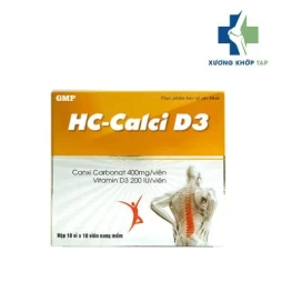 HC-Calci D3 - Hỗ trợ phát triển và phòng ngừa loãng xương